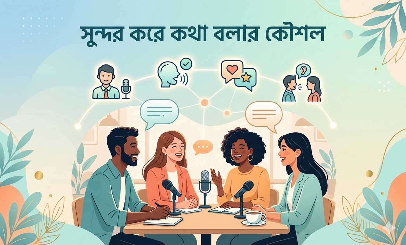 সুন্দর করে কথা বলার কৌশল: গুছিয়ে কথা বলার পূর্ণাঙ্গ গাইড
